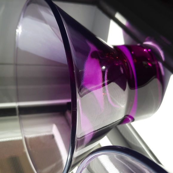 VTG/MCM/Retro Set of 2 Purple Drinking Glasses/Ice Cream Dishes/Condiment Bowls - Picture 3 of 6